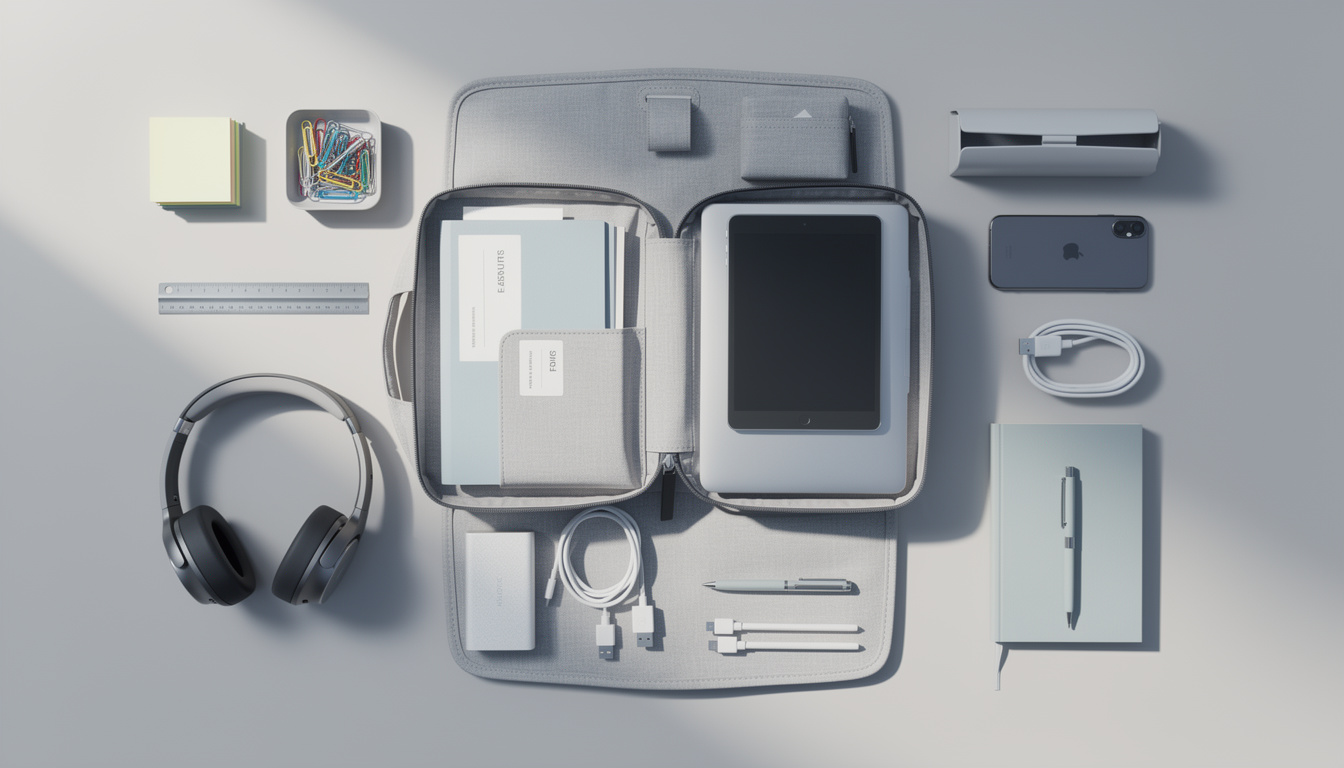 découvrez des astuces pratiques pour organiser efficacement votre sac porte-documents et ne rien oublier lors de vos déplacements professionnels.