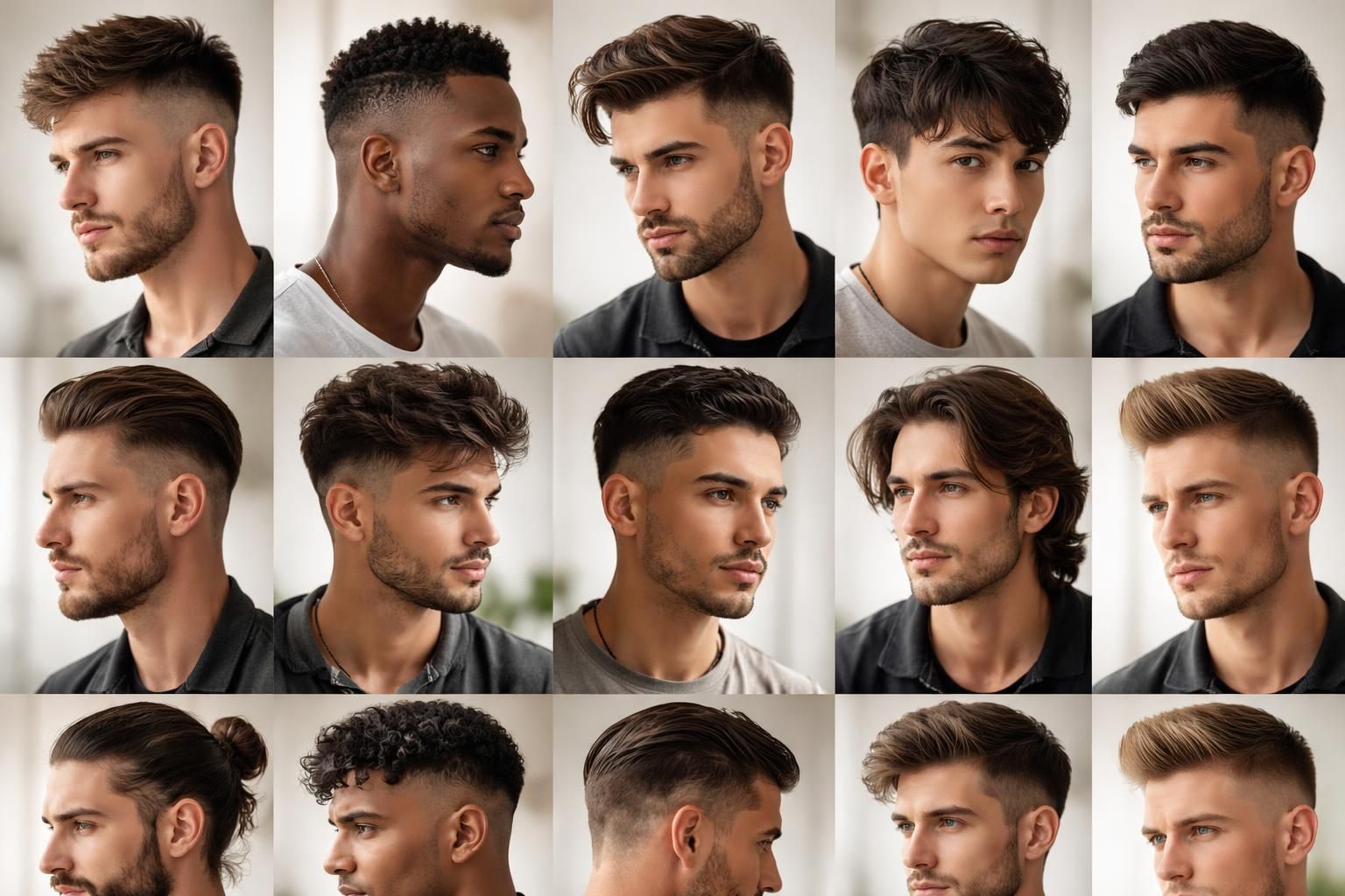 découvrez notre catalogue coiffure homme avec des idées tendances pour choisir la coupe parfaite lors de votre prochaine visite chez le coiffeur.