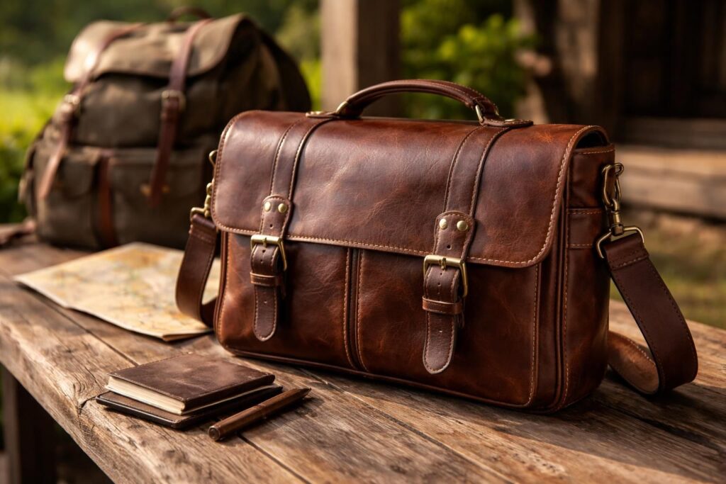 découvrez comment choisir la besace en cuir pour homme, un compagnon de voyage élégant et durable, alliant style et praticité.