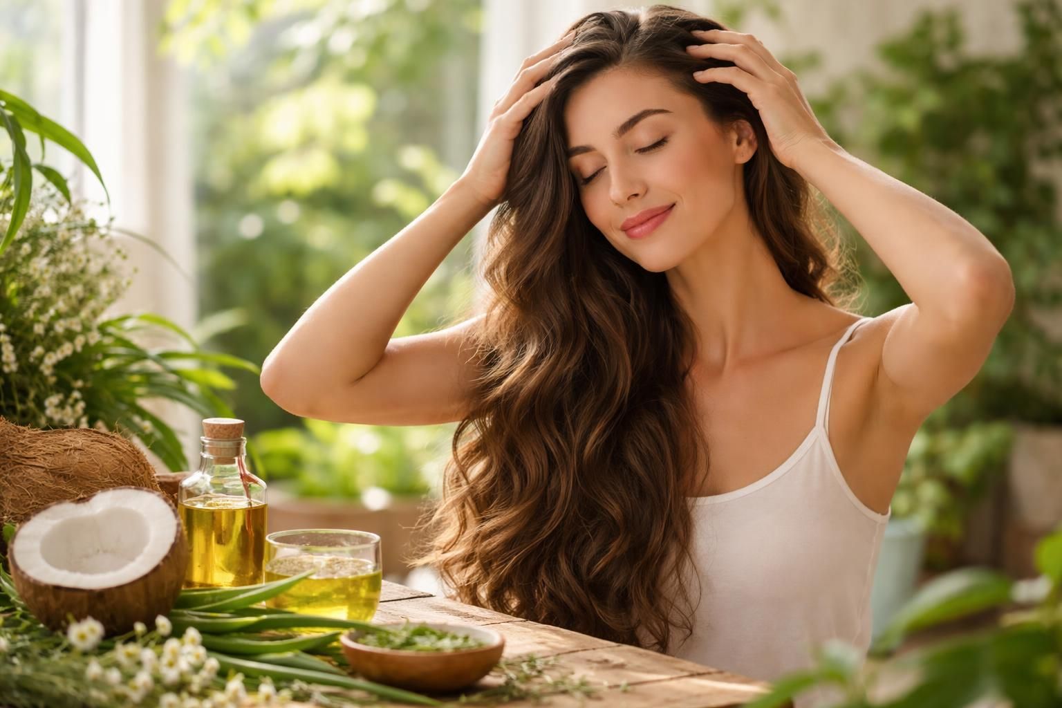 découvrez des méthodes naturelles et douces pour faire pousser vos cheveux sans utiliser de produits agressifs, et retrouvez une chevelure saine et éclatante.