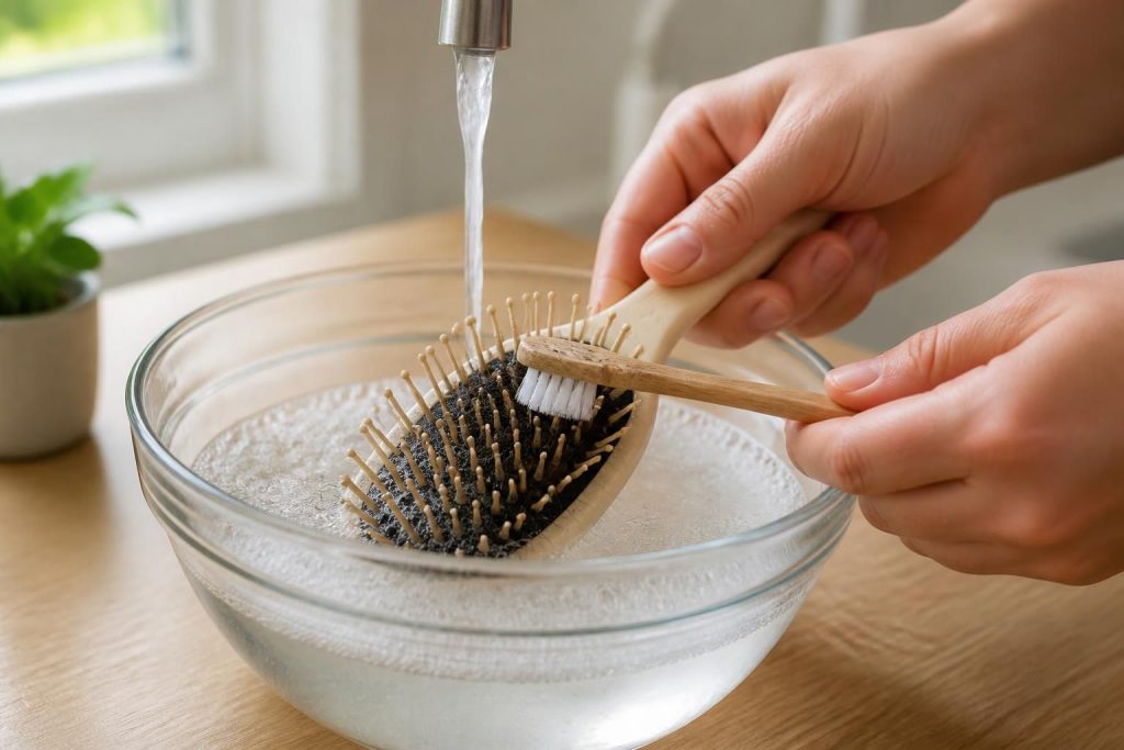 découvrez comment nettoyer facilement et en toute sécurité une brosse à cheveux en plastique pour éliminer cheveux, poussière et résidus, et préserver son efficacité.