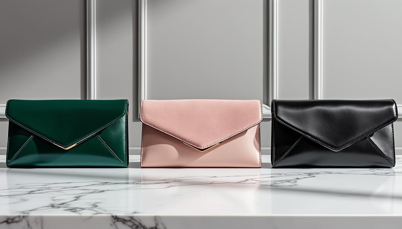 découvrez notre sélection de sacs pochette cérémonie chic, parfaits pour sublimer toutes vos occasions spéciales avec élégance et style.