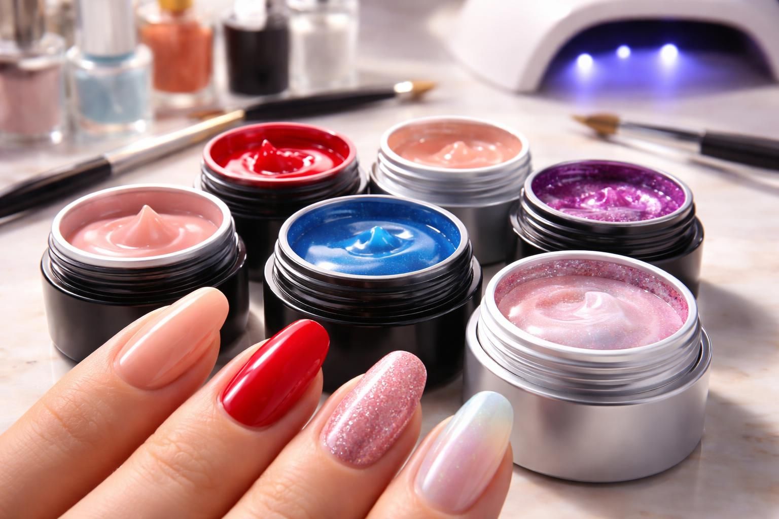 découvrez tout sur le gel ongle : ses différentes textures, une palette de couleurs variées et leurs usages pour sublimer vos ongles.