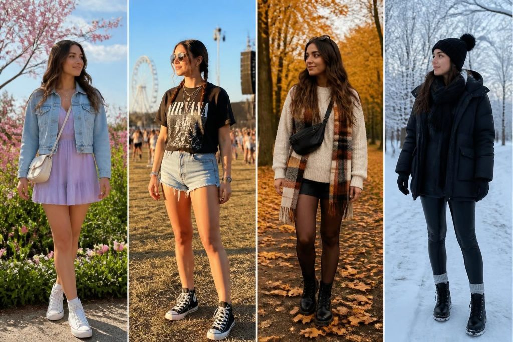 découvrez notre guide pratique pour choisir la tenue idéale pour un concert, adaptée à chaque saison, alliant confort et style.