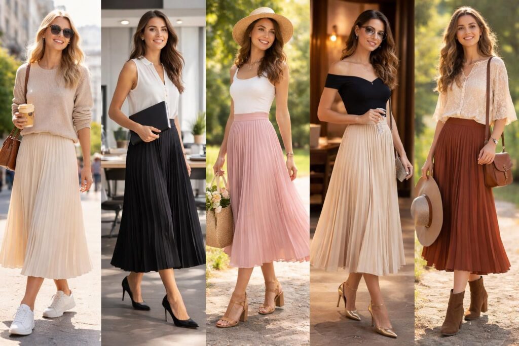 découvrez notre guide ultime pour choisir les chaussures parfaites à porter avec une jupe longue plissée, adaptées à chaque occasion et style.