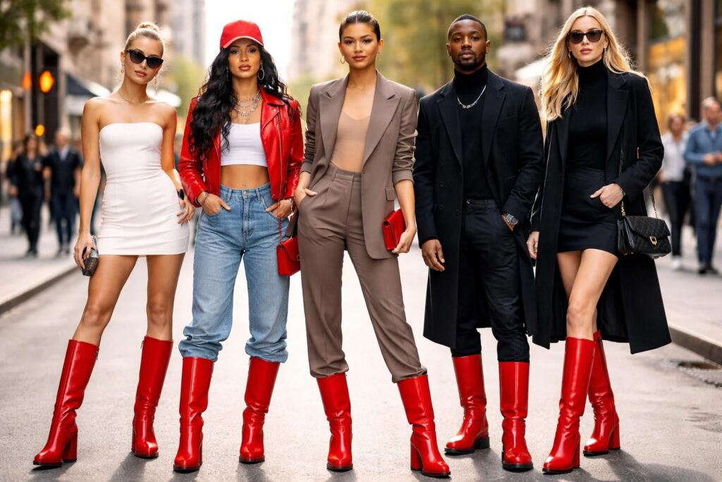 découvrez comment les célébrités adoptent les red boots pour un style tendance et audacieux. inspirez-vous de leurs looks mode incontournables.