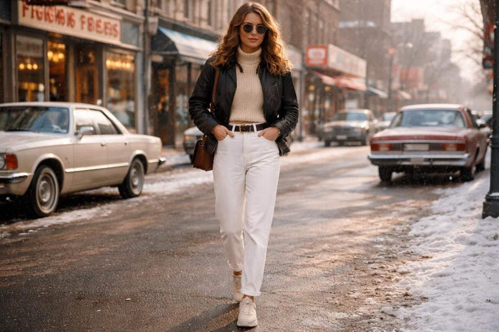 découvrez la tendance vintage jean neige, un style intemporel qui fait son grand retour dans la mode d'aujourd'hui.
