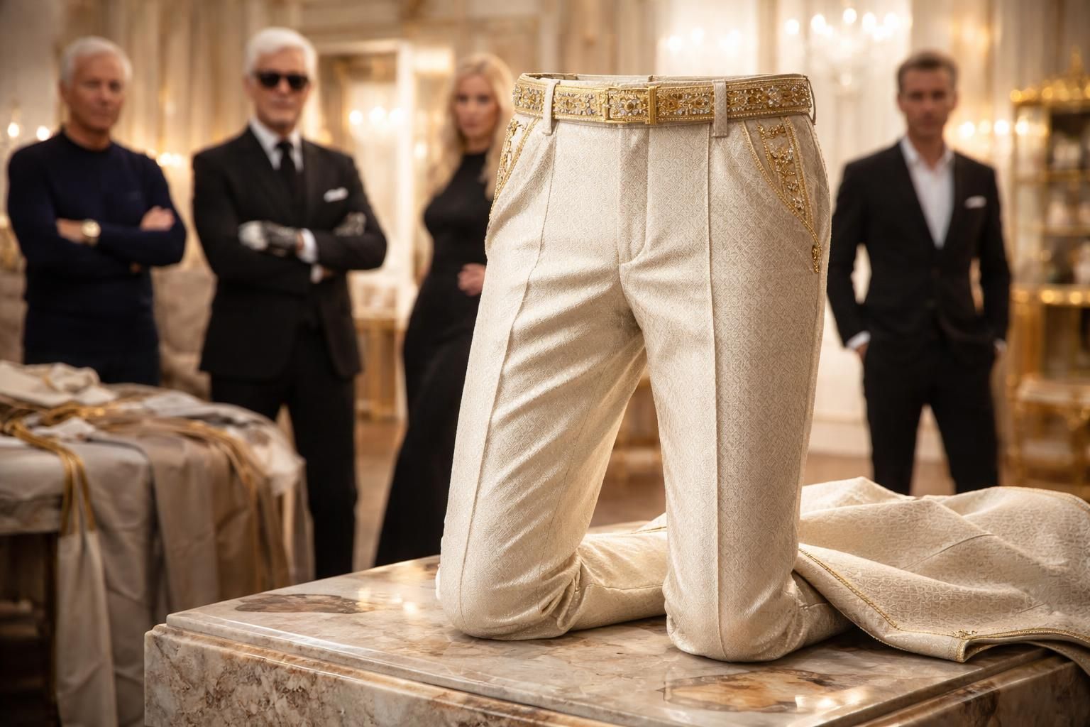 découvrez l'histoire fascinante du pantalon le plus cher du monde et les créateurs emblématiques qui ont révolutionné la mode avec leurs designs uniques et luxueux.