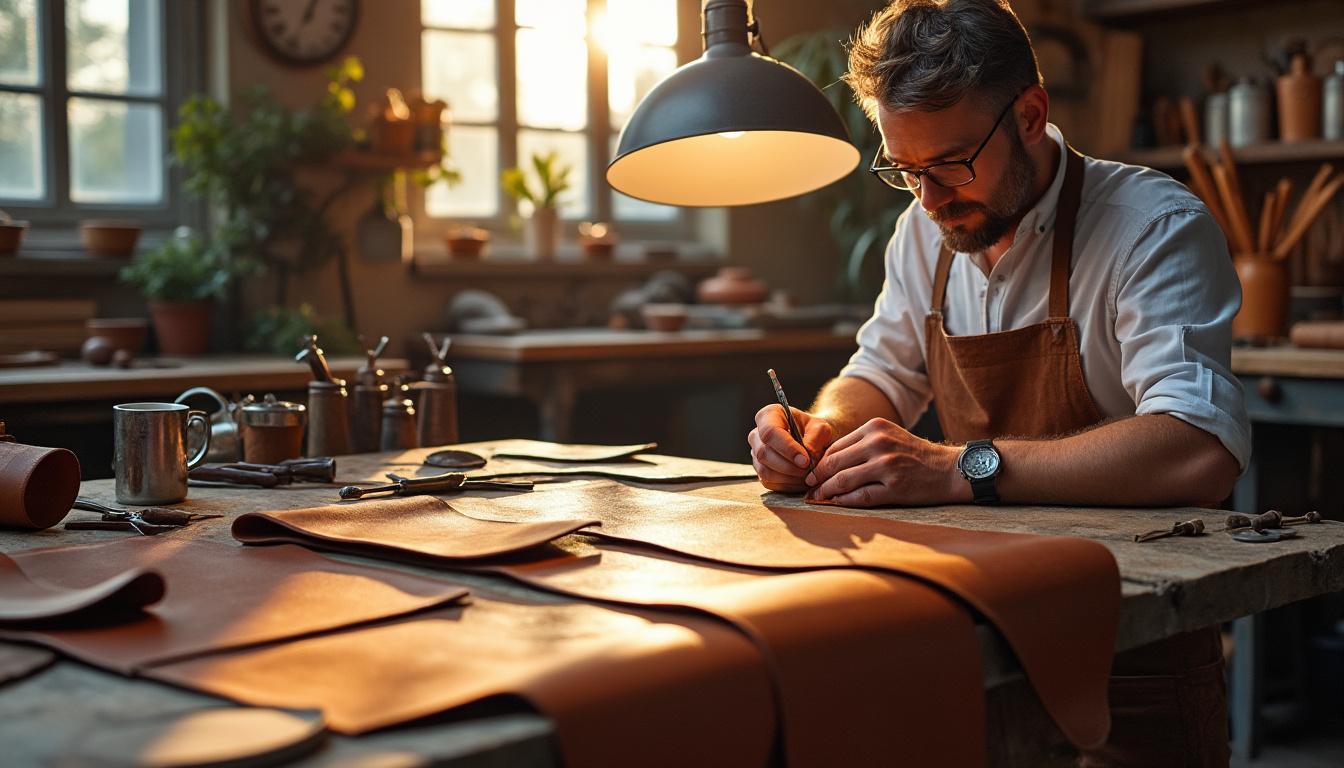 découvrez comment les artisans passionnés jouent un rôle essentiel dans le circuit court de la maroquinerie, en alliant savoir-faire traditionnel et engagement local.