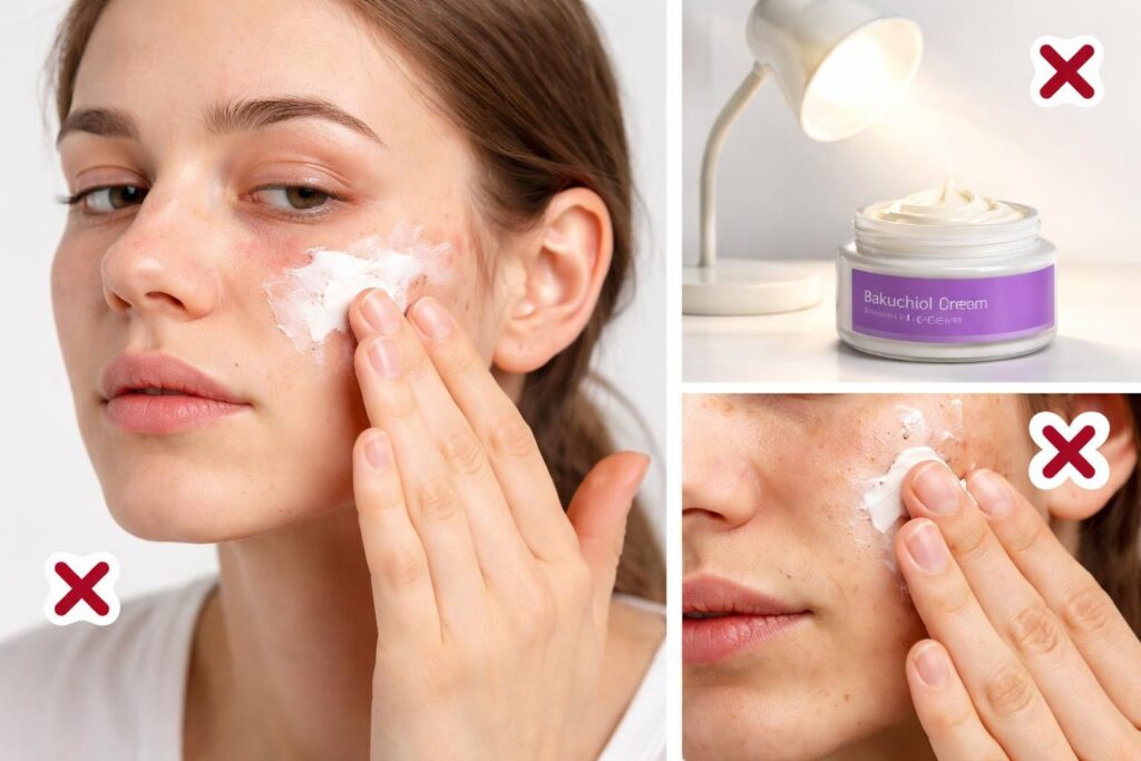 découvrez les erreurs courantes à éviter lors de l'utilisation de la crème bakuchiol pour maximiser ses bienfaits et protéger votre peau efficacement.