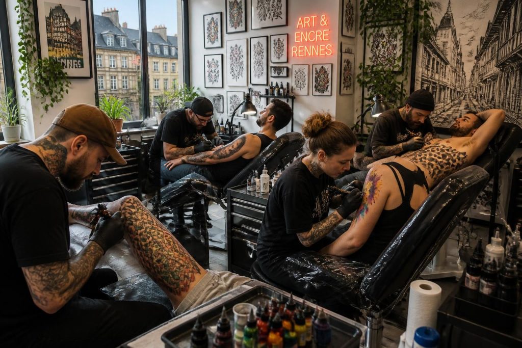 découvrez les spécialités uniques des tatoueurs à rennes qui sauront vous surprendre et sublimer votre peau avec des œuvres d'art originales et personnalisées.