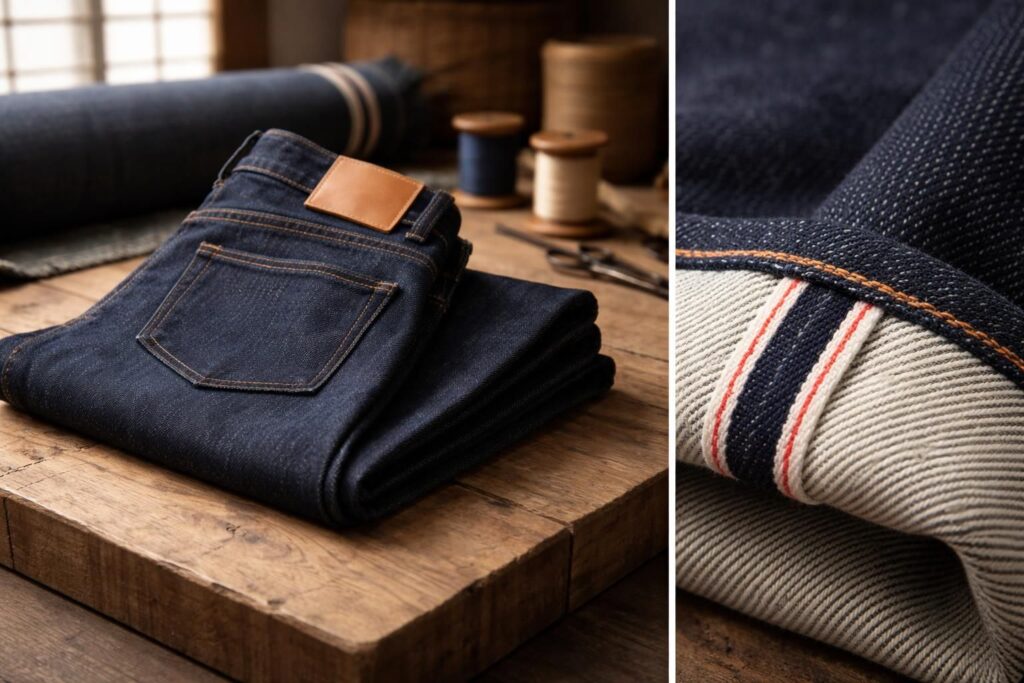 découvrez l'histoire fascinante du jean selvedge japonais pour homme et explorez son influence majeure sur la mode contemporaine.