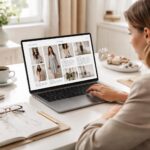 découvrez comment créer un lookbook professionnel en assemblant photos et textes sur votre pc portable, avec une version personnalisée aux couleurs de votre marque.