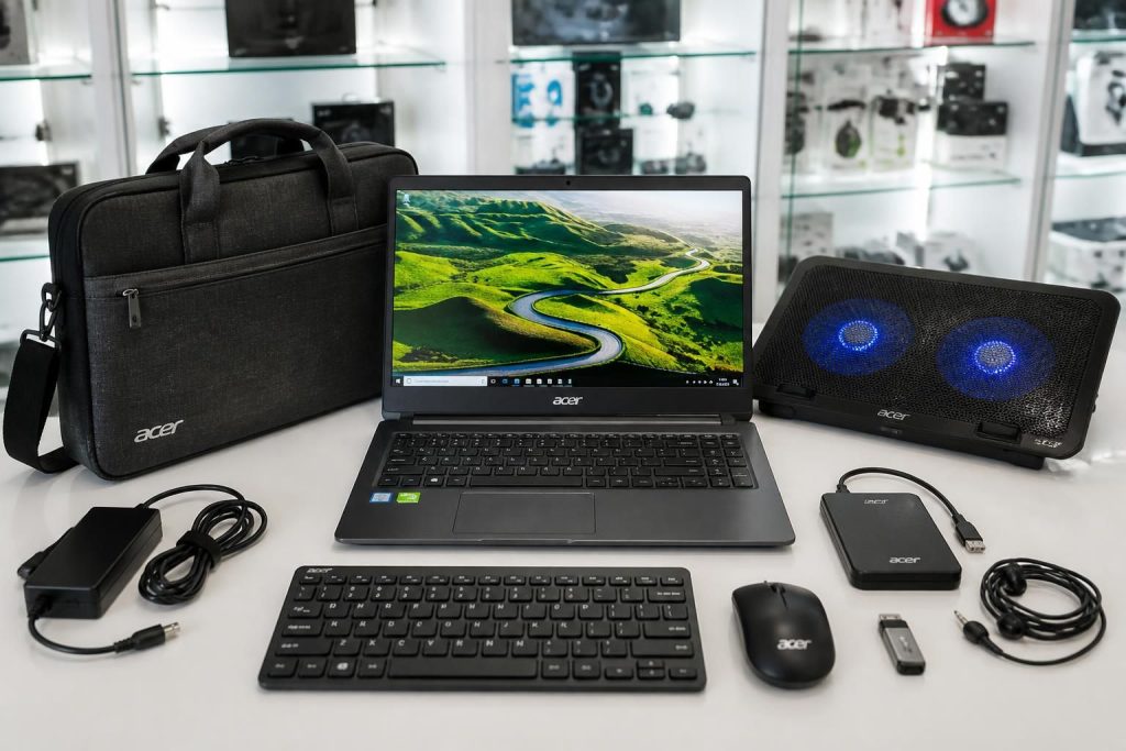 découvrez la check-list complète du matériel essentiel à avoir autour d’un pc portable acer, version boutique, pour une expérience optimale et bien équipée.