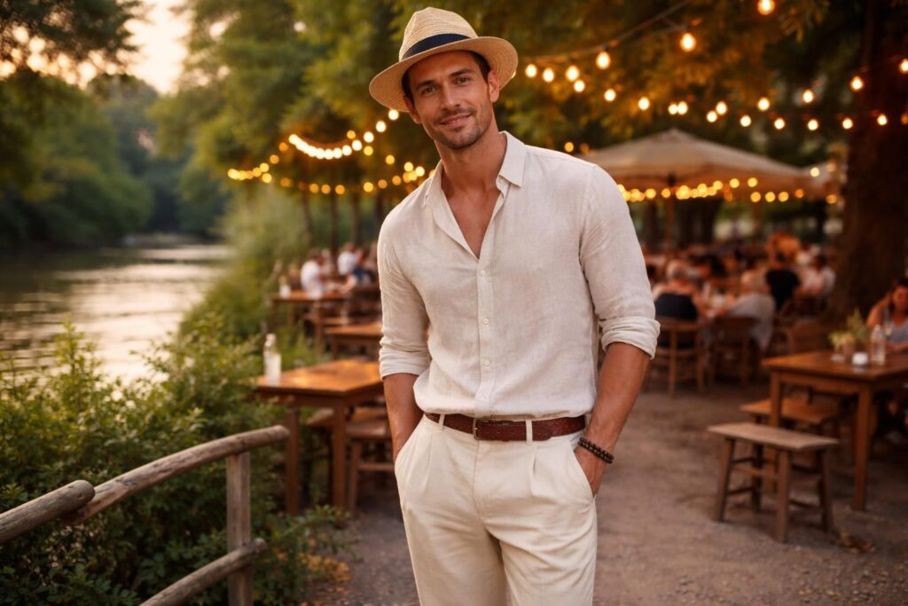 découvrez pourquoi l'habit guinguette pour homme est devenu le must-have incontournable de l'été, alliant style rétro et confort pour vos journées ensoleillées.