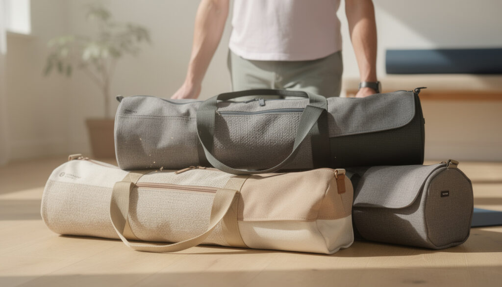 découvrez les tendances de cette saison en matière de sacs pour tapis de yoga, alliant style, praticité et confort pour accompagner vos séances.