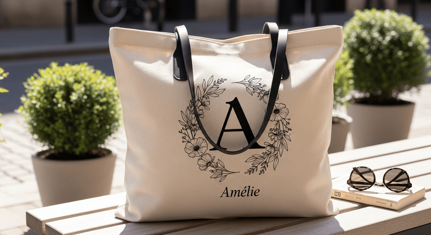 cabas personnalisé